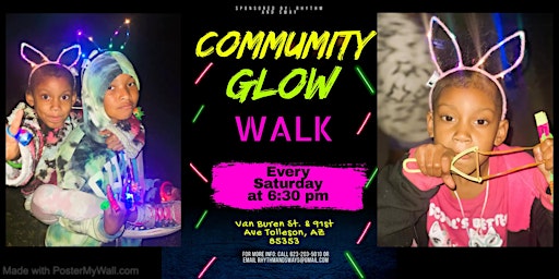 Imagem principal do evento Community Glow Walk