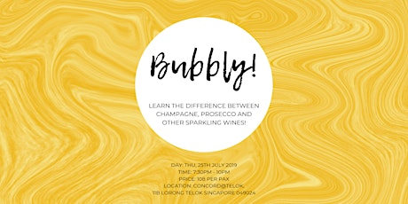 Bubbly! - Champagne, Prosecco and More! primary image