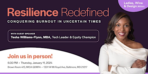 Imagem principal do evento Resilience Redefined: Conquering Burnout in Uncertain Times