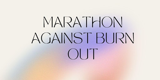Marathon against Burn Out primary image