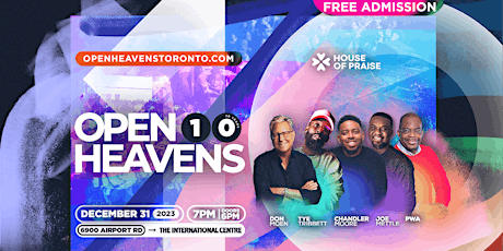 CHANDLER MOORE x TYE TRIBBETT LIVE AT OPEN HEAVENS 2023! (IT'S FREE!!!) primary image