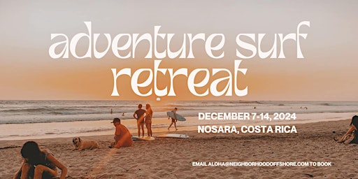 Imagem principal de 2024 Adventure Surf Retreat