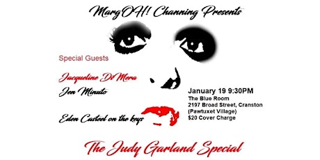 Immagine principale di MargOH! Channing presents The Judy Garland Special - Friday 1/19/2024 