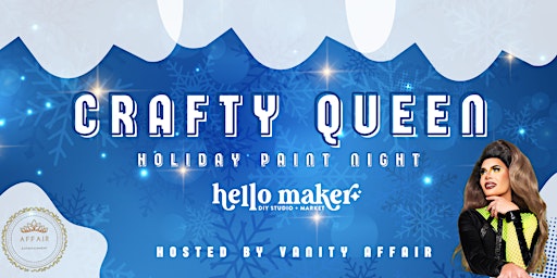 CRAFTY QUEEN- HOLIDAY PAINT NIGHT primary image