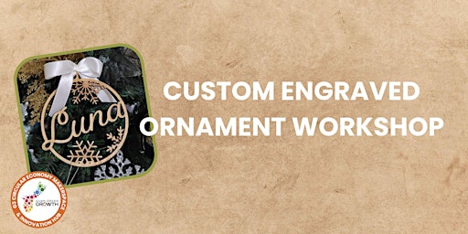 Image principale de Custom Engraved Ornament Workshop