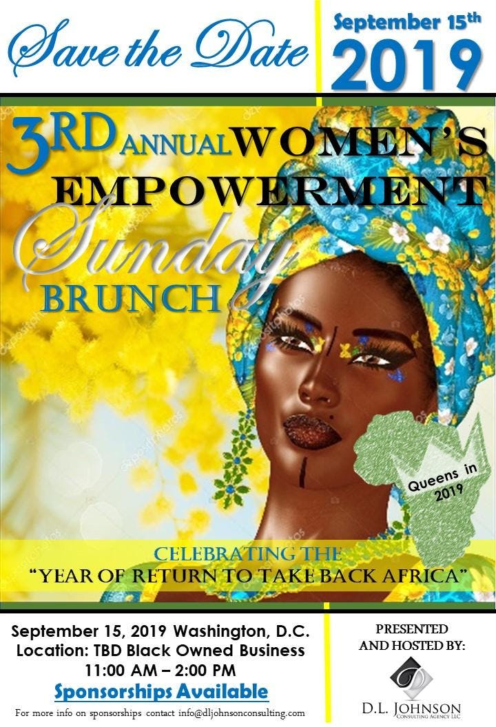 3rd Annual Women's Empowerment Sunday Brunch