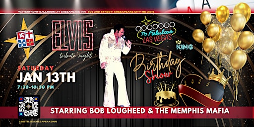 Immagine principale di Elvis' Birthday Tribute Show Starring Bob Lougheed & The Memphis Mafia 