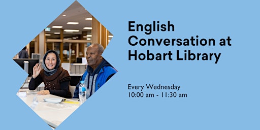 Primaire afbeelding van English Conversation at Hobart Library