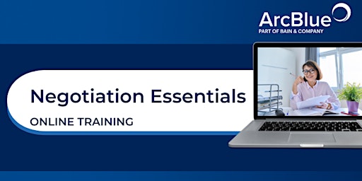Negotiation Essentials | Online Training by ArcBlue primary image