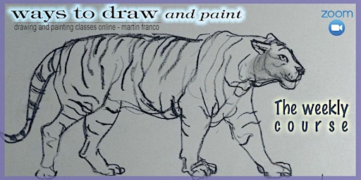 Primaire afbeelding van Drawing and Painting - Weekly Course - (WTDP1-Sat) MAY - dibujofranco