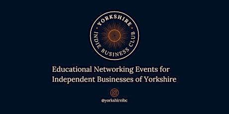 Yorkshire Indie Business Club (April 2024)