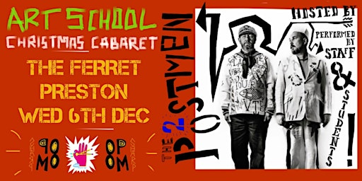 Art School Christmas Cabaret / Hand Drawn & Quartered primary image