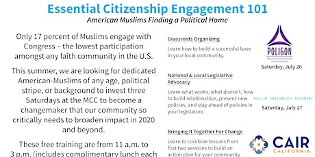 Essential Citizenship Engagement 101 | American Muslims Finding a Political Home primary image