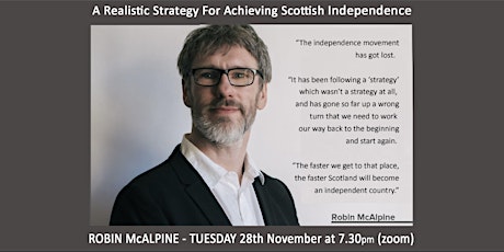 A Realistic Strategy for Achieving Scottish Independence primary image