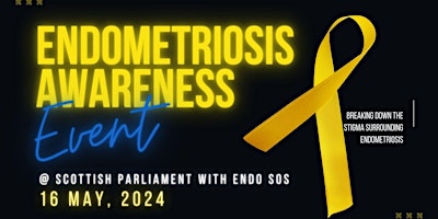 Imagem principal do evento Endometriosis Awareness Night At The Scottish Parliament