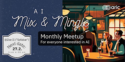 AI Mix & Mingle in June | KI-Stammtisch im Juni  primärbild