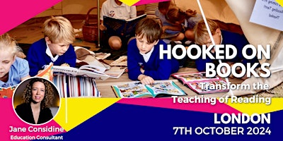 Hooked on Books Conference with Jane Considine in London primary image