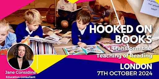 Primaire afbeelding van Hooked on Books Conference with Jane Considine in London