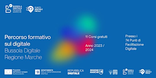 Imagem principal do evento Strumenti digitali della Regione Marche e dei Comuni.