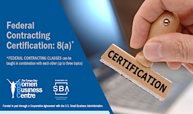 Federal Contracting Certification: 8(a)