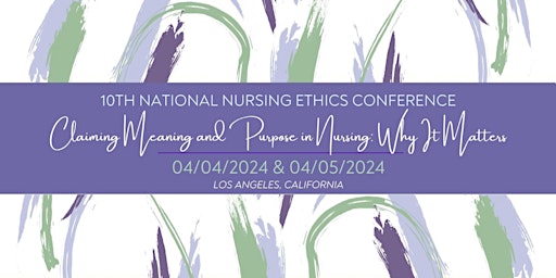 Imagem principal do evento 2024 National Nursing Ethics Conference