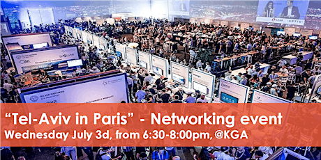 Image principale de "Tel-Aviv in Paris" - Networking event