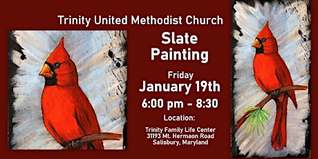 Slate Painting - Trinity United Methodist Church primary image
