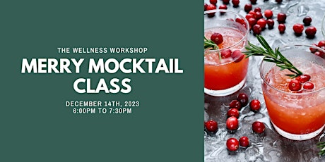 Merry Mocktail Class primary image