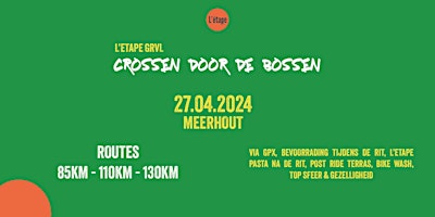 Hauptbild für L'ETAPE GRVL: CROSSEN DOOR DE BOSSEN 2024