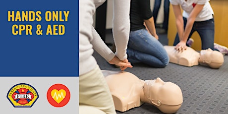 Hauptbild für Hands Only CPR/AED Class / Los Gatos & Monte Sereno  / 1.5 hrs - 2024