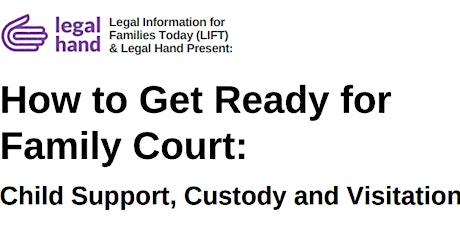 How to Get Ready for Family Court - Legal Hand Tremont primary image