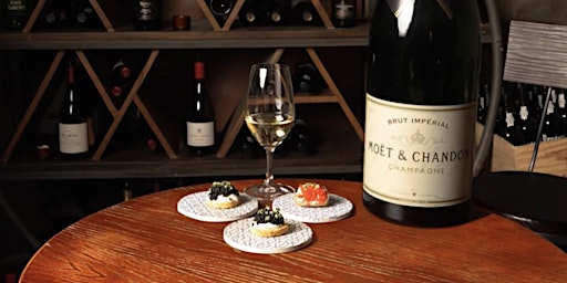 Imagem principal de Champagne and Caviar - Speakeasy Wine Cave Tasting Experience