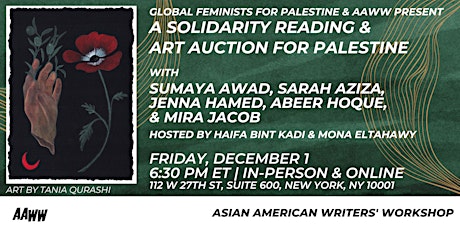 [In-Person] A Solidarity Reading & Art Auction for Palestine  primärbild