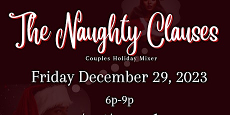 The Naughty Clauses Couples Holiday Mixer primary image