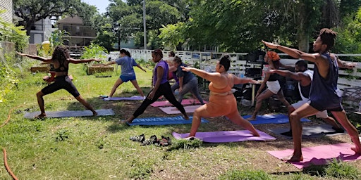 April Community Yoga at Recirculating Farms primary image