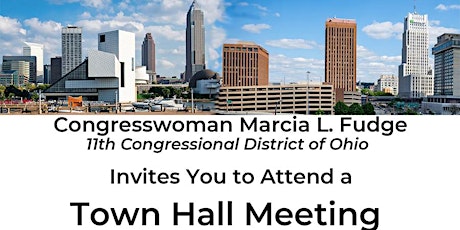 Congresswoman Marcia L. Fudge Town Hall Meeting August 3, 2019 primary image
