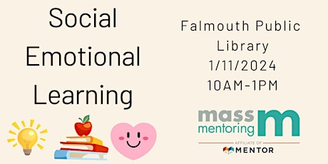 Social Emotional Learning (SEL) training SOUTH Jan. 11 (10am-1pm) primary image