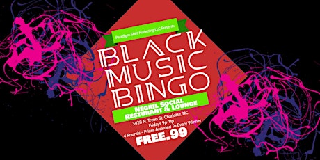 Black Music Bingo at Negril Social Restaurant & Lounge primary image