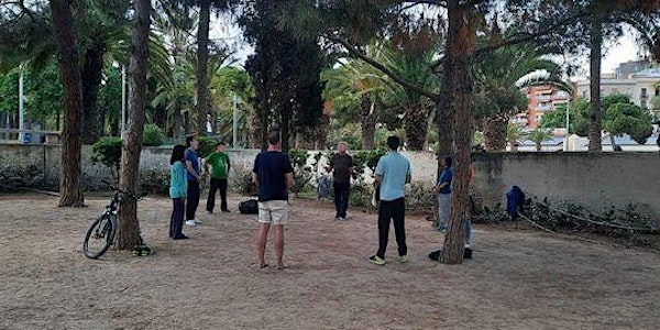 Chi Kung parque Joan Miró Barcelona, tradicional, libre y creativo