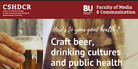 Hauptbild für Here's to your good health? Craft beer, drinking cultures and public health