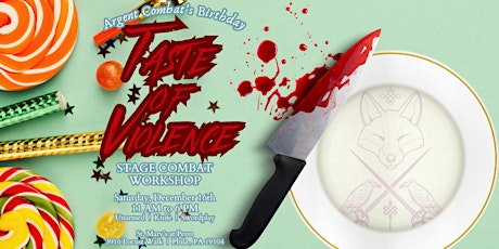 Imagen principal de Birthday Taste of Violence Stage Combat Workshop