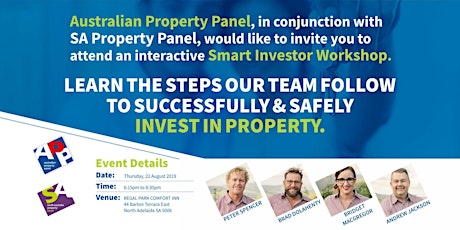 Adelaide | Learn the Steps to Successfully and Safely Invest in Property primary image