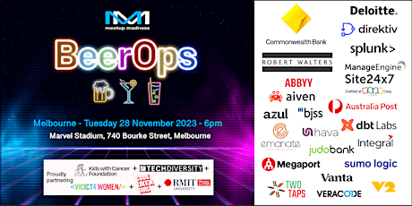 #BeerOps MELBOURNE EOY2023 - Australia's Largest Tech Networking Event! primary image