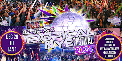 Imagen principal de DCBX New Year's Eve  Latin Dance Festival |DEC 28-JAN 1, 2024|