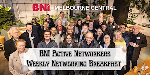 Imagen principal de BNI Active Networkers - Weekly Networking Breakfast