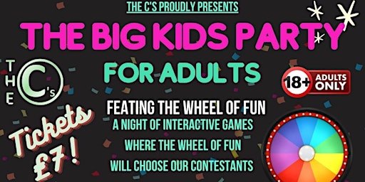 Primaire afbeelding van The Big Kids Party (For Adults)