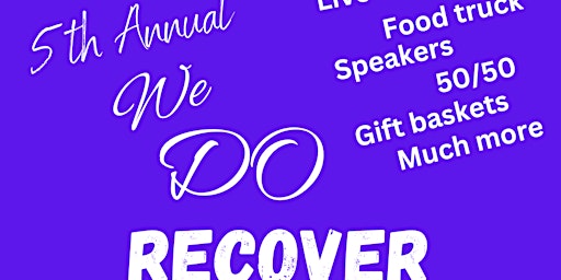 Imagem principal do evento 5th Annual We Do Recover