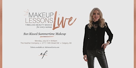 Sun Kissed Summertime Makeup - Live Group Makeup Lesson primary image