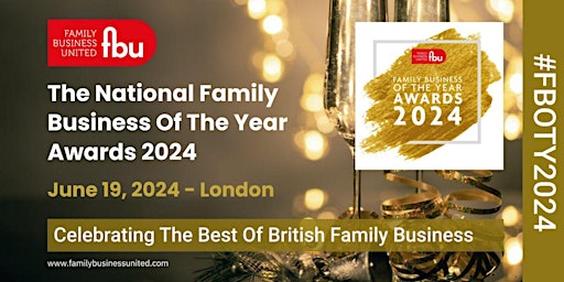 Imagem principal do evento The Family Business Of The Year Awards 2024