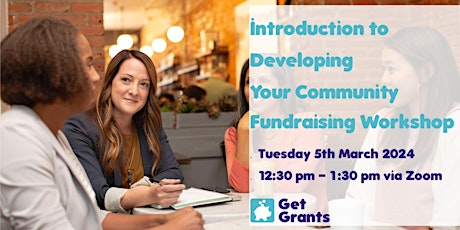 FREE Introduction to Community Fundraising Workshop primary image